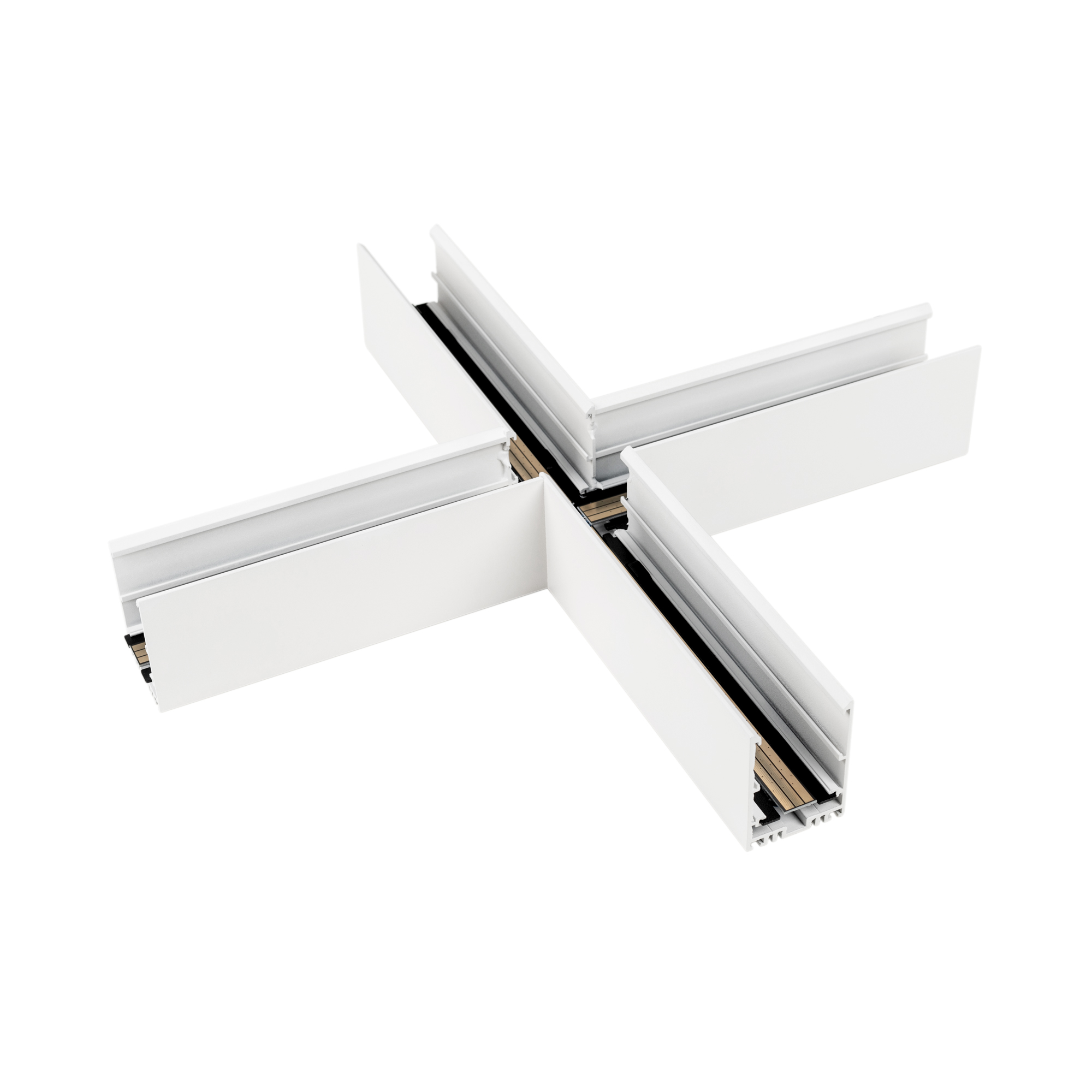Arlight Коннектор крестовой MAG-CON-4563-X90 (WH) (Arlight, IP20 Металл, 5 лет) 026930
