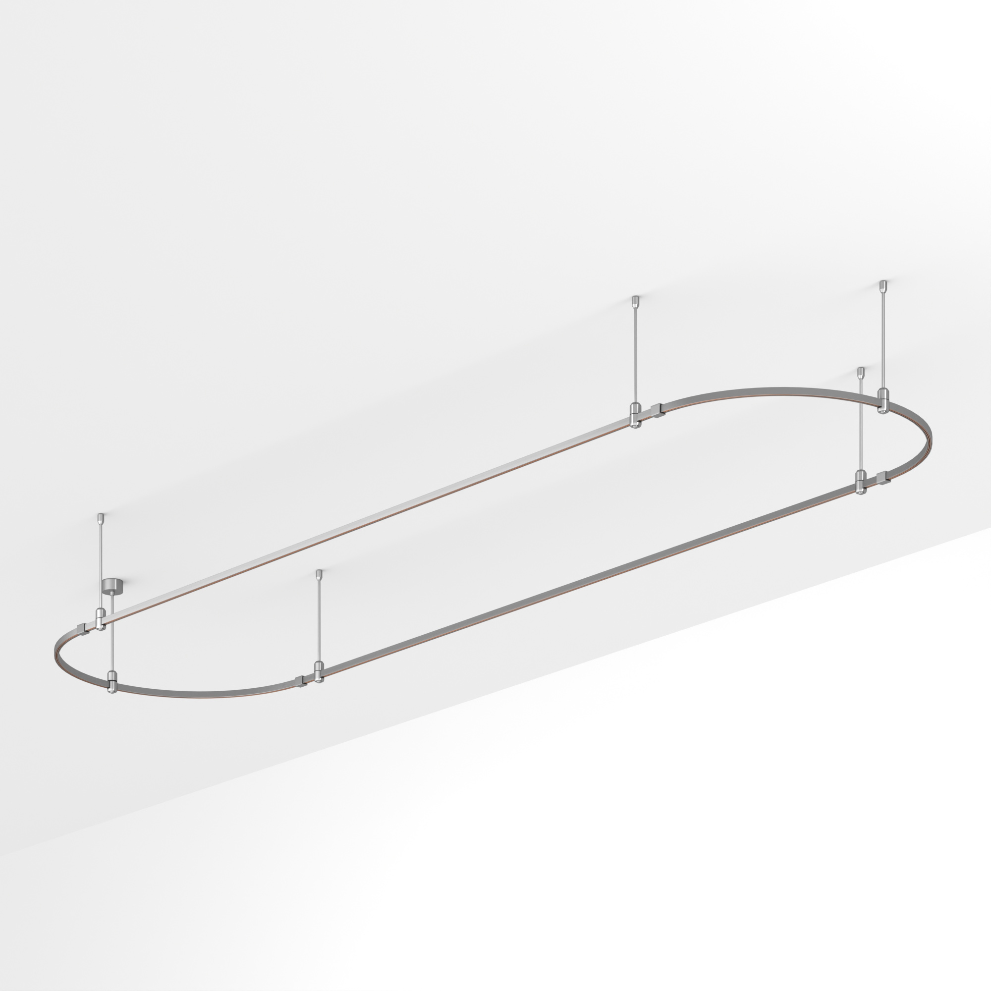 Arlight Основание ART-APRIORI-OVAL-ROD-400-4000x1000 (TN) (Arlight, IP20 Металл, 3 года) 054530