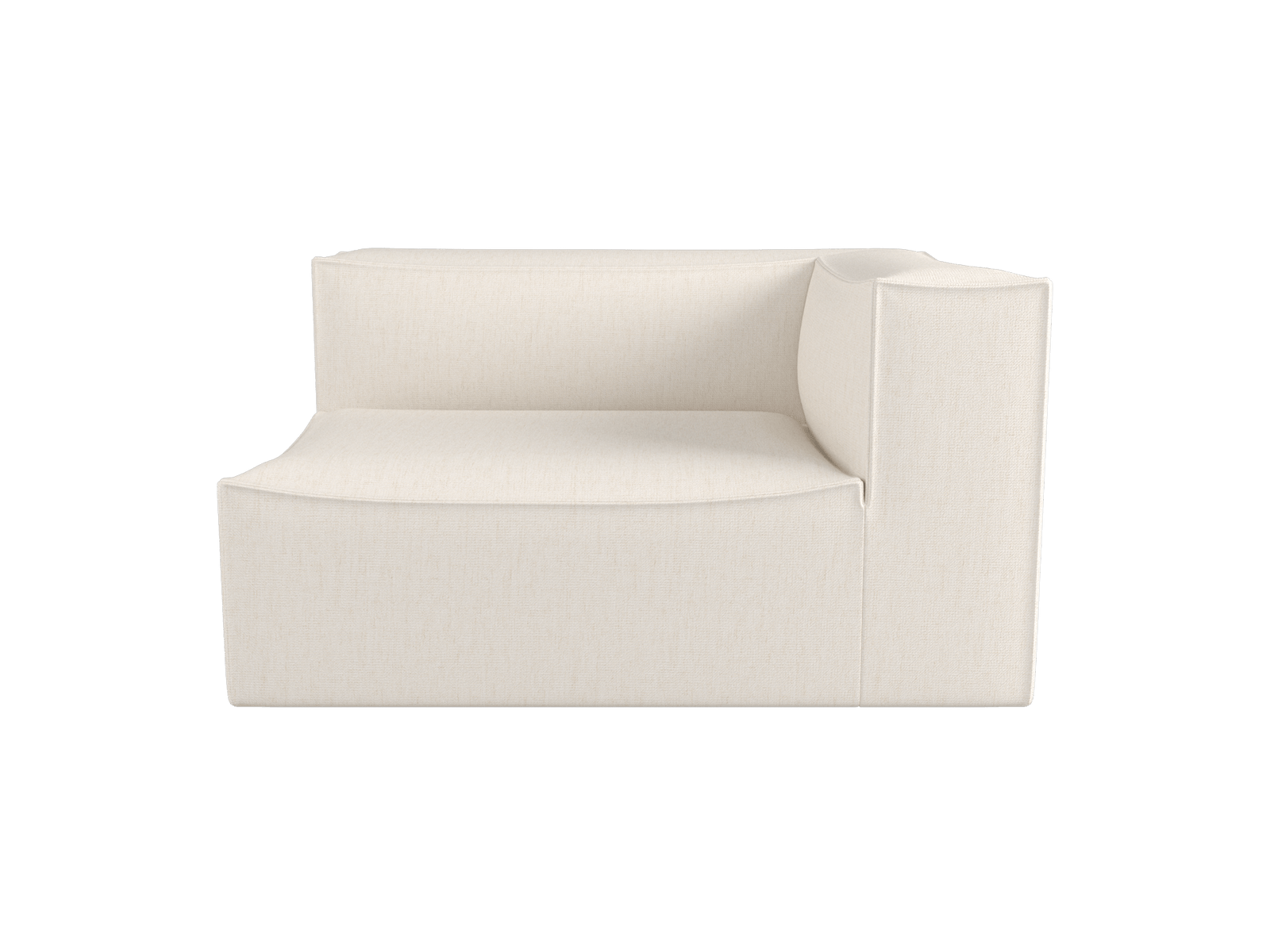 Ferm Living Ferm Living Catena Sofa Armrest Right L401 - Bouclé - Off-White
