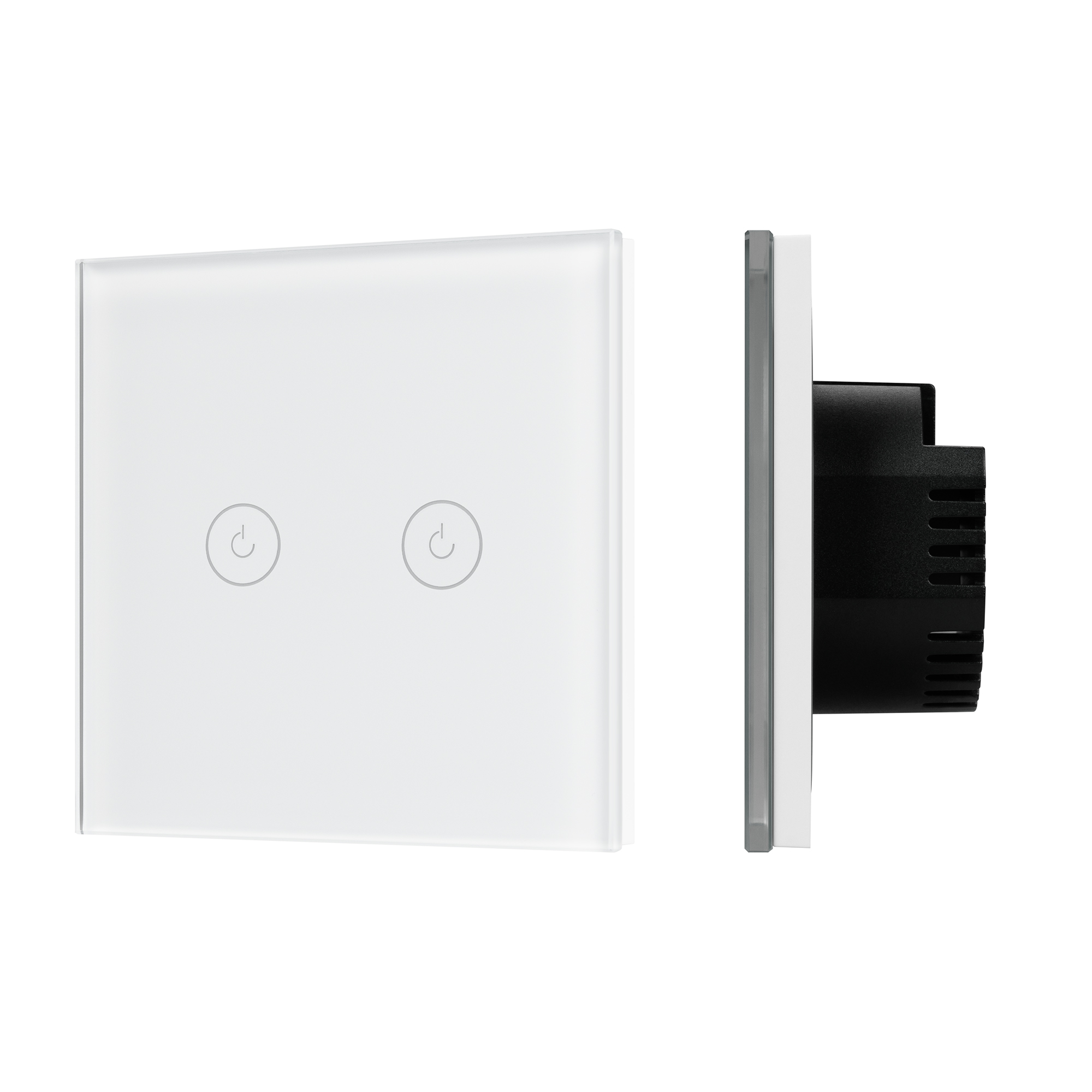 Arlight Выключатель сенсорный SWT-OMALI-S02-ZB-WH (250V, 10A, Zigbee) (Arlight, Стекло) 050041