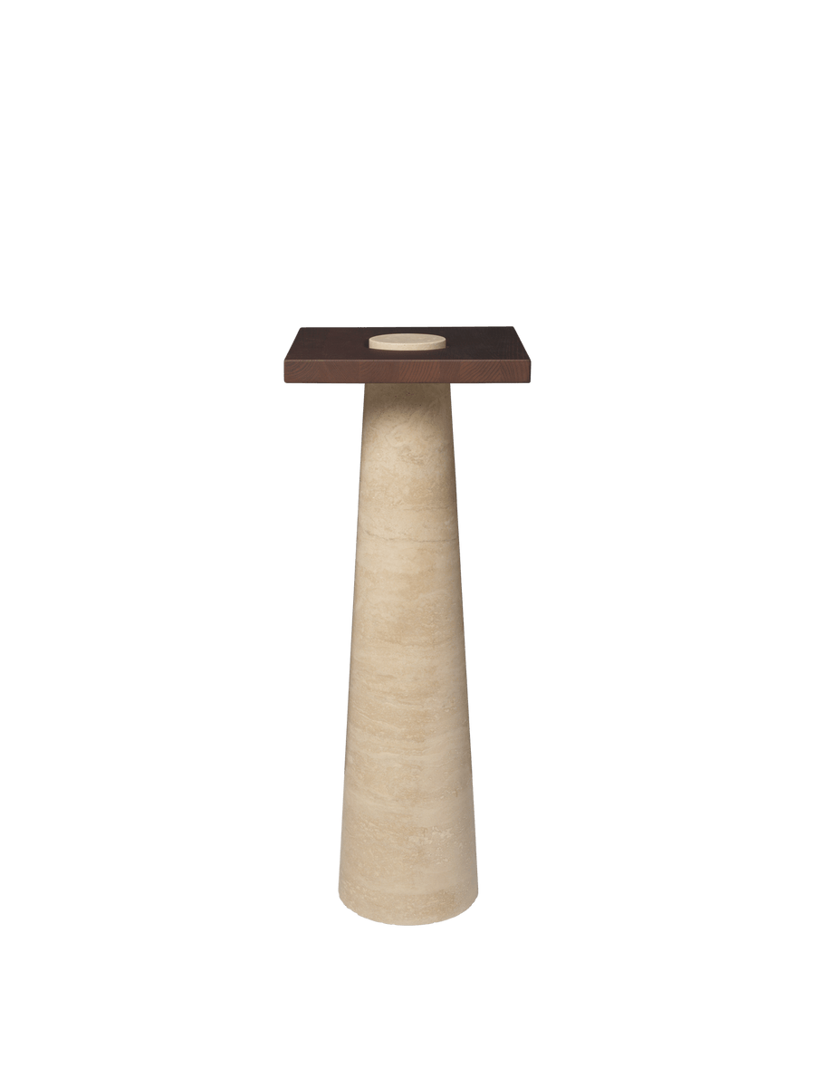 Ferm Living Ferm Living Grova Pedestal - Travertine