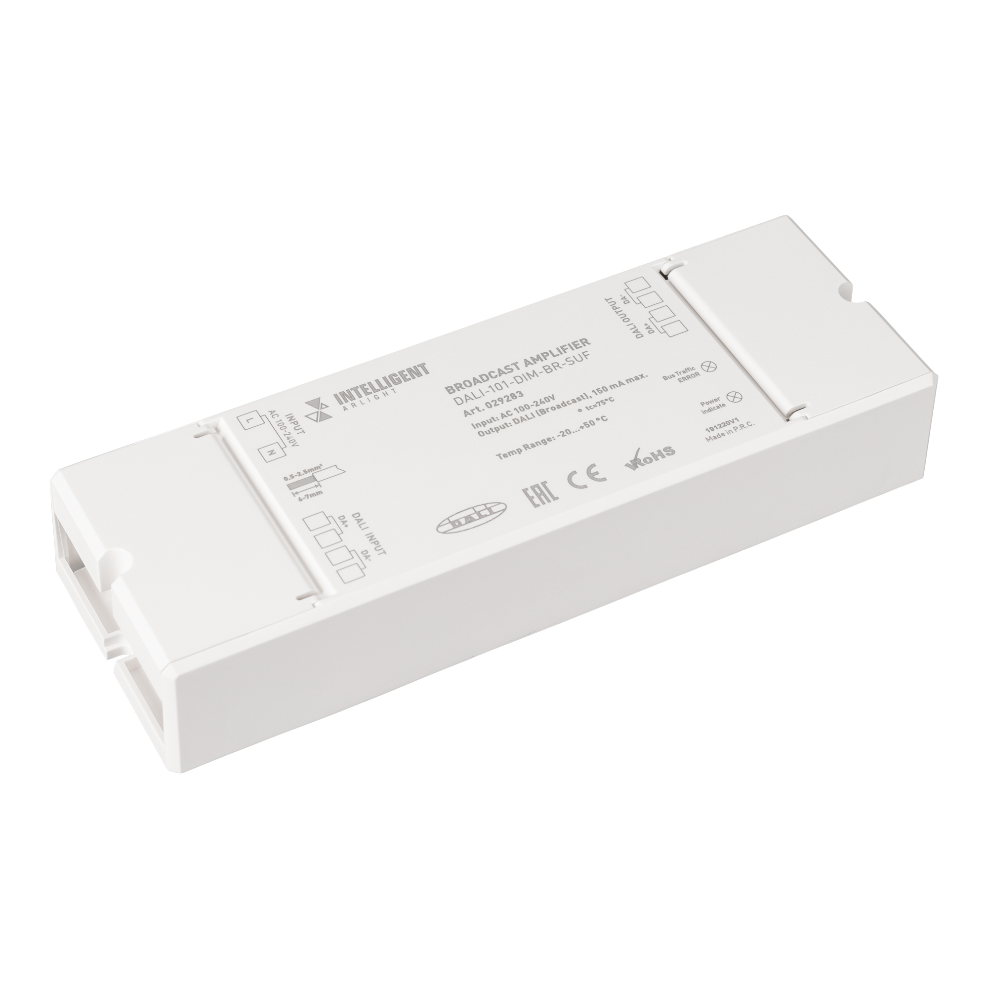 Arlight INTELLIGENT ARLIGHT Усилитель DALI-101-DIM-BR-SUF (DALI bus, 230V) (IARL, -) 029283