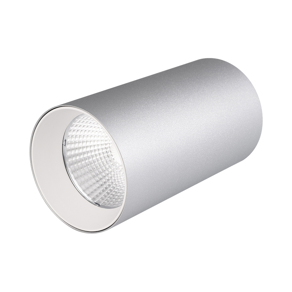 Arlight Светильник накладной SP-POLO-R85-1-15W Day White 40deg (Silver, White Ring) (Arlight, Металл) 022964
