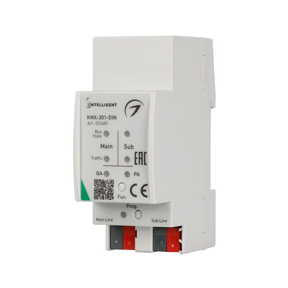 Arlight INTELLIGENT ARLIGHT Шинный соединитель KNX-301-DIN (BUS) (Arlight, IP20 Пластик, 2 года) 025681