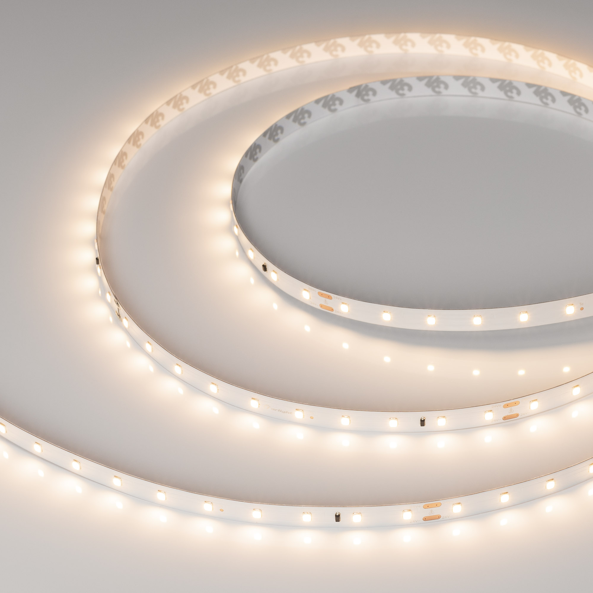Arlight Светодиодная лента IC-A60-10mm 24V Warm3000 (4.6 W/m, IP20, 2835, 30m) (Arlight, 4.6 Вт/м, IP20) 027033(1)