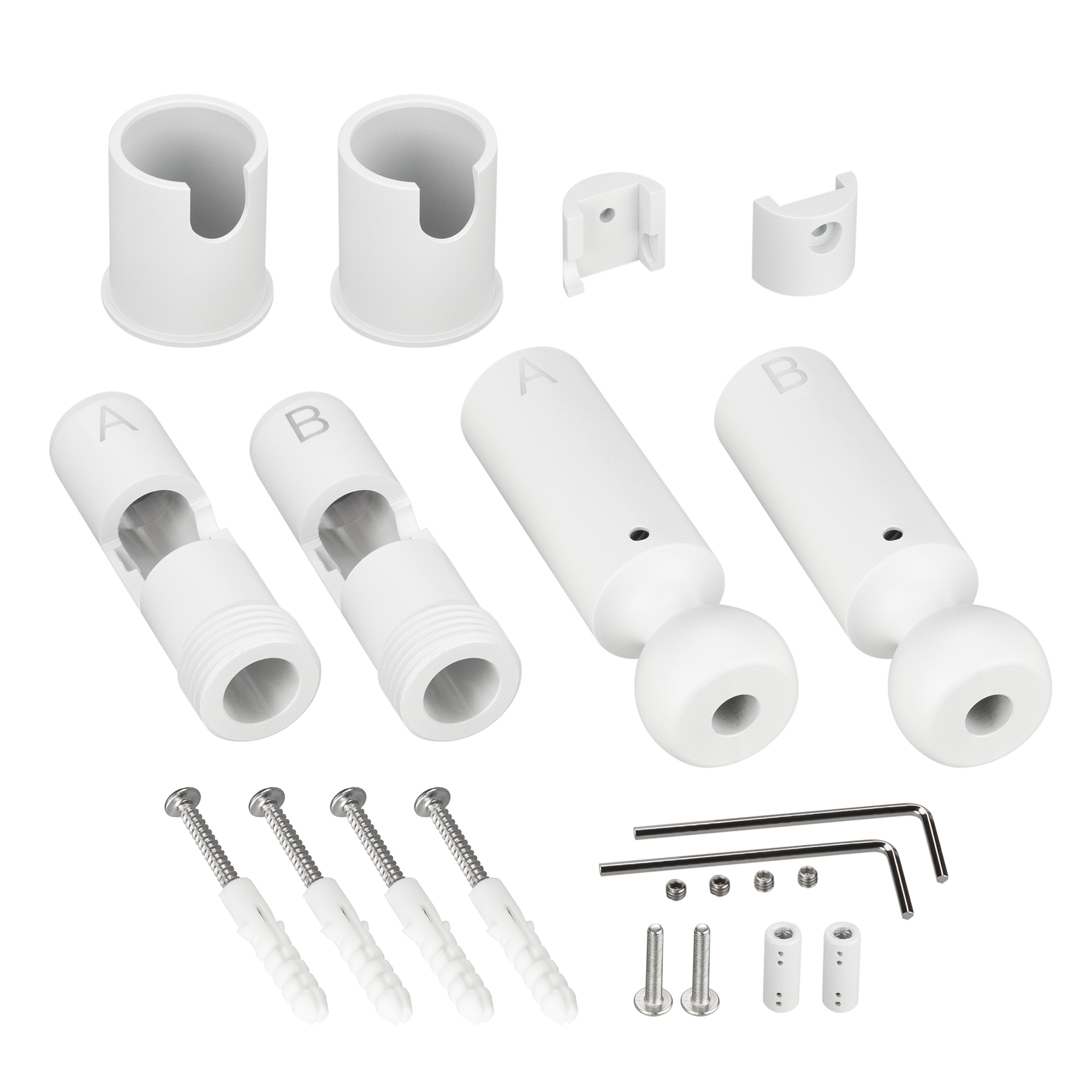 Крепление ARL-WAVE-1815-S-2-ENDCAP White (Arlight, Металл) 057584