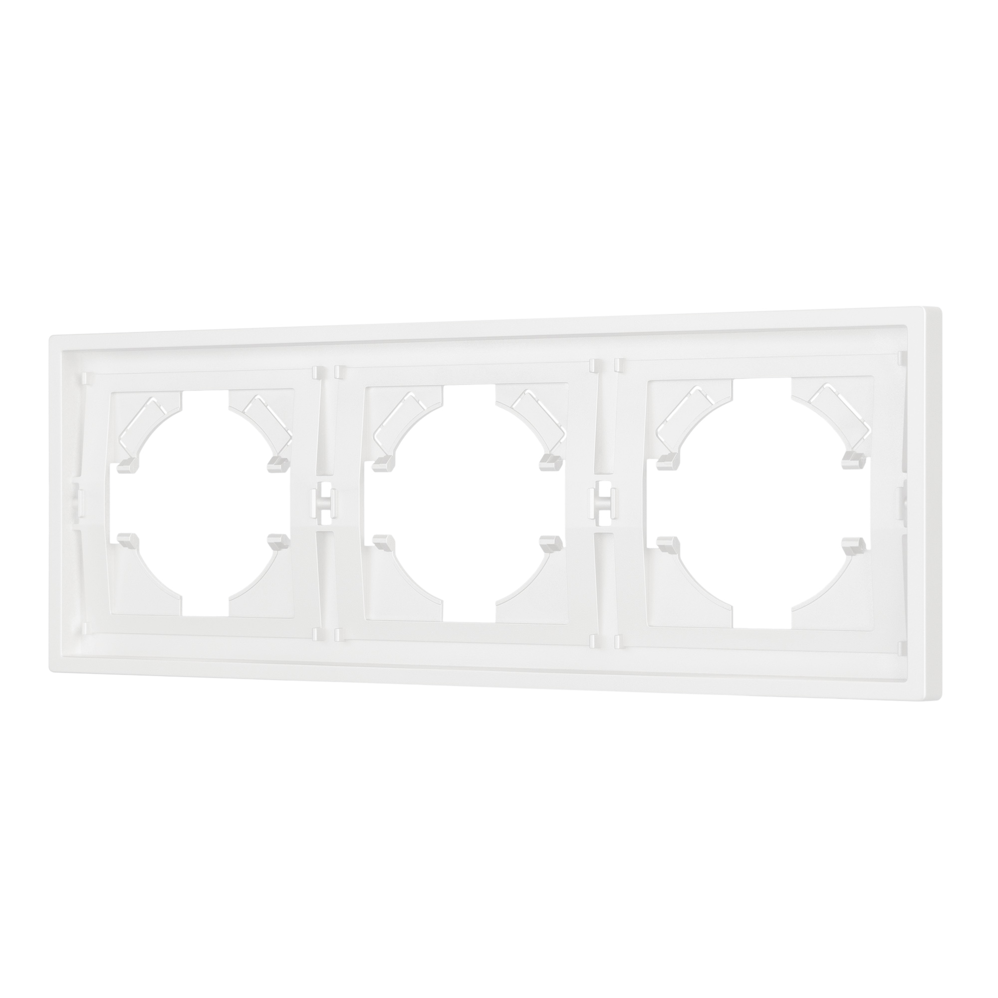 Arlight Рамка пластиковая FRM-TENDO-SFPL-3-WH (Arlight, Матовый белый) 054653