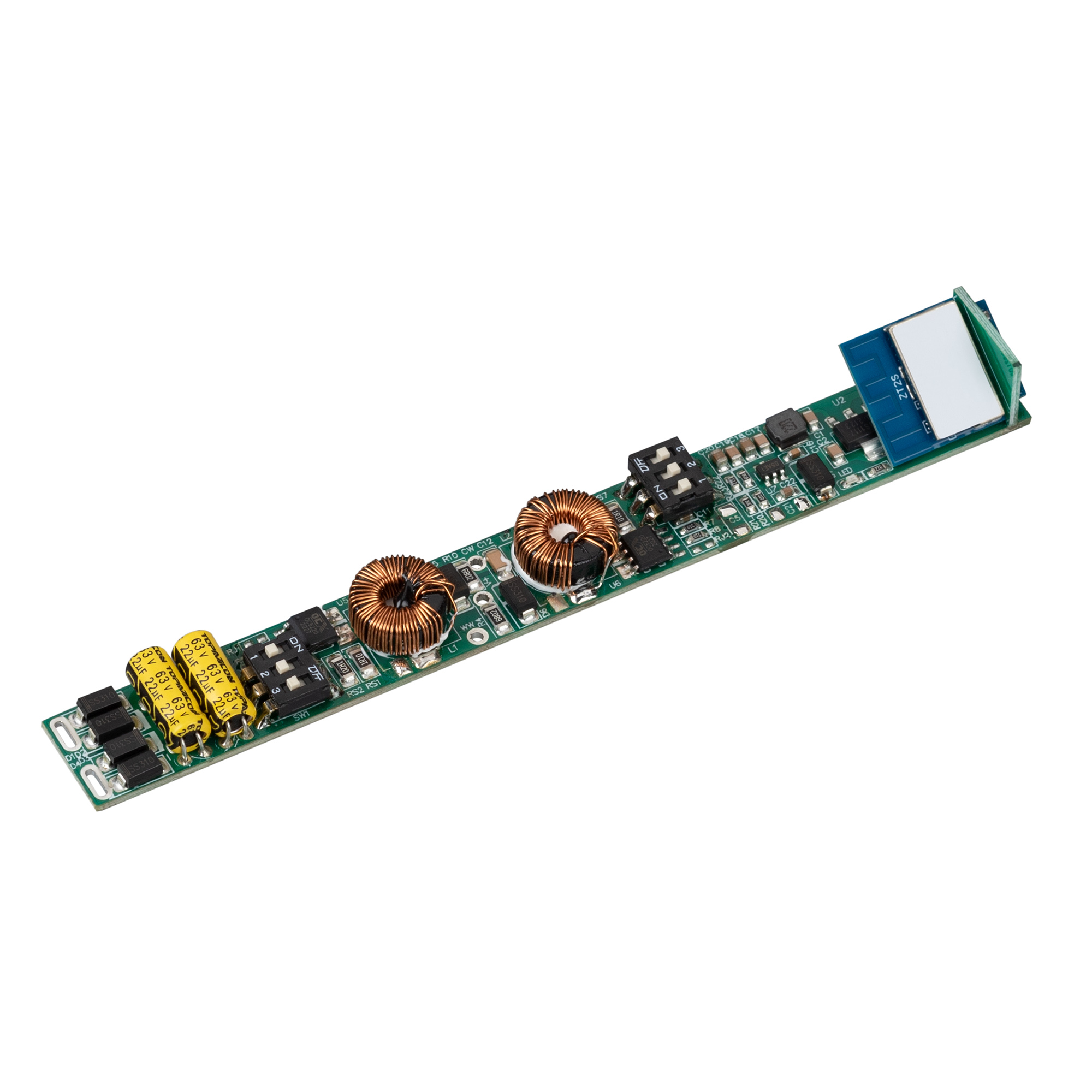 INTELLIGENT ARLIGHT Диммер SMART-CC-202-72-MIX-IN (48V, 2x350-700mA, Track, ZB) (IARL, IP20 Пластик, 5 лет) 046543