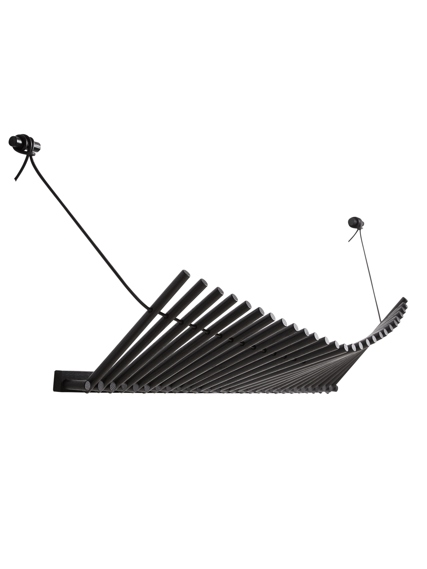 WOUD WOUD Knaegt coat rack - Black/black