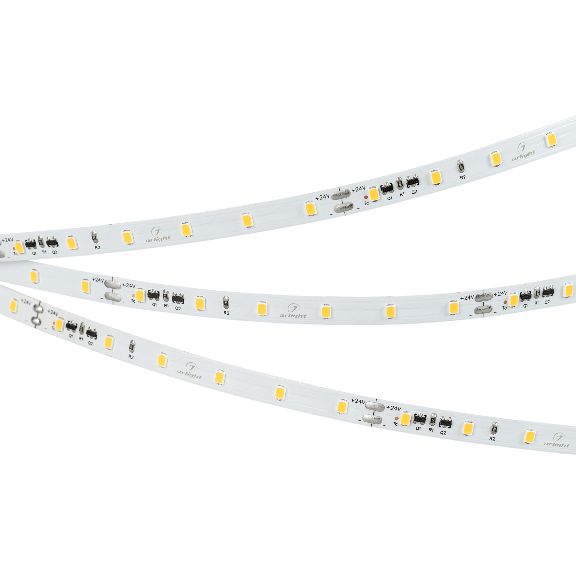 Arlight Светодиодная лента IC-A60-8mm 24V Warm3000 (4.8 W/m, IP20, 2835, 50m) (Arlight, стабилизированная) 052861