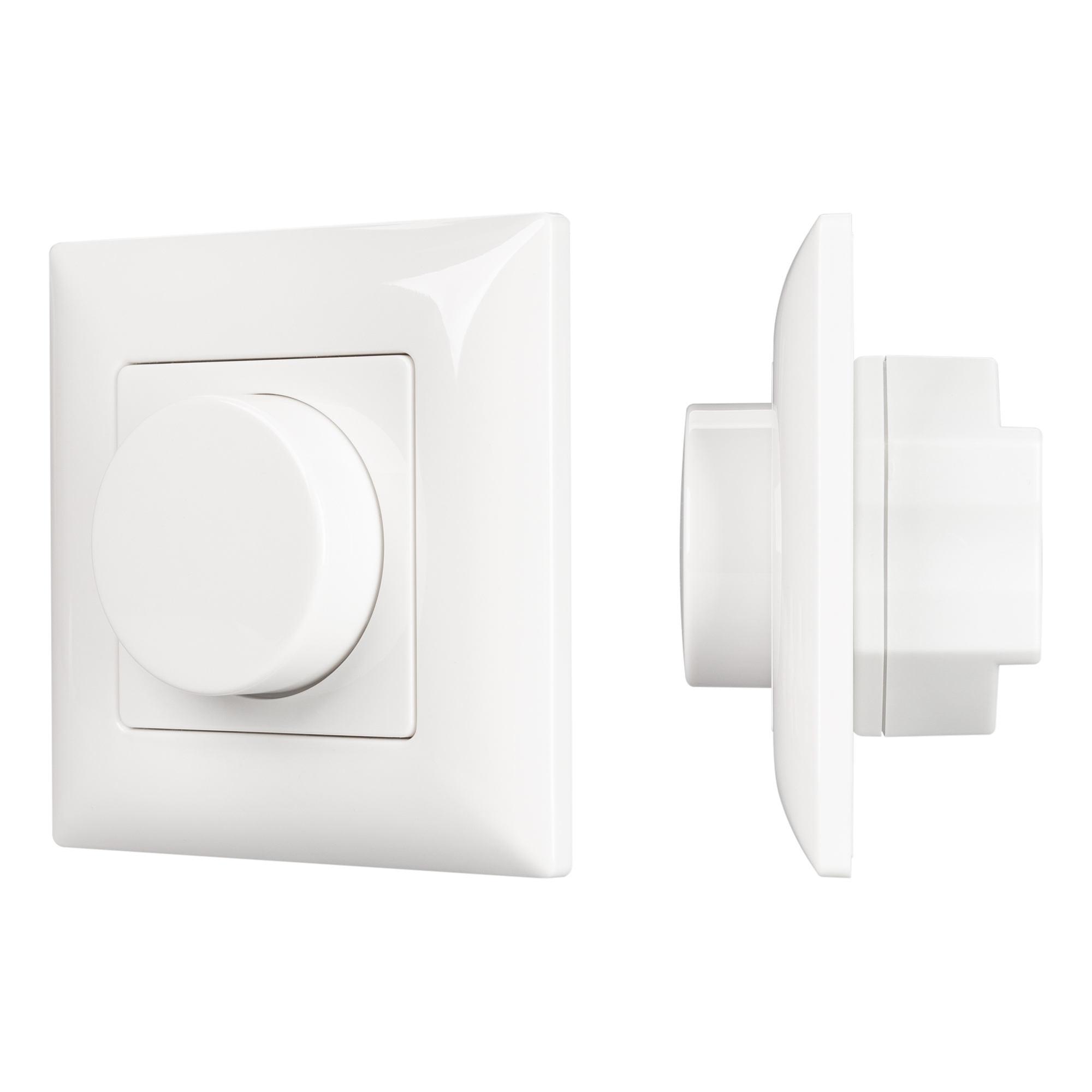 Панель SMART-P14-DIM-P-IN White (230V, 1.5A, 0/1-10V, Rotary, 2.4G) (Arlight, IP20 Пластик, 5 лет) 033010
