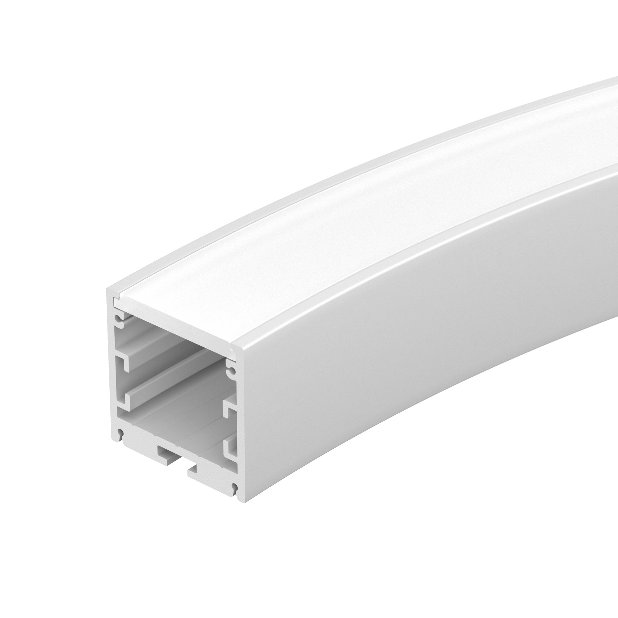 Arlight Профиль SL-ARC-3535-D800-A90 WHITE (630мм, дуга 1 из 4) (Arlight, Алюминий) 026668