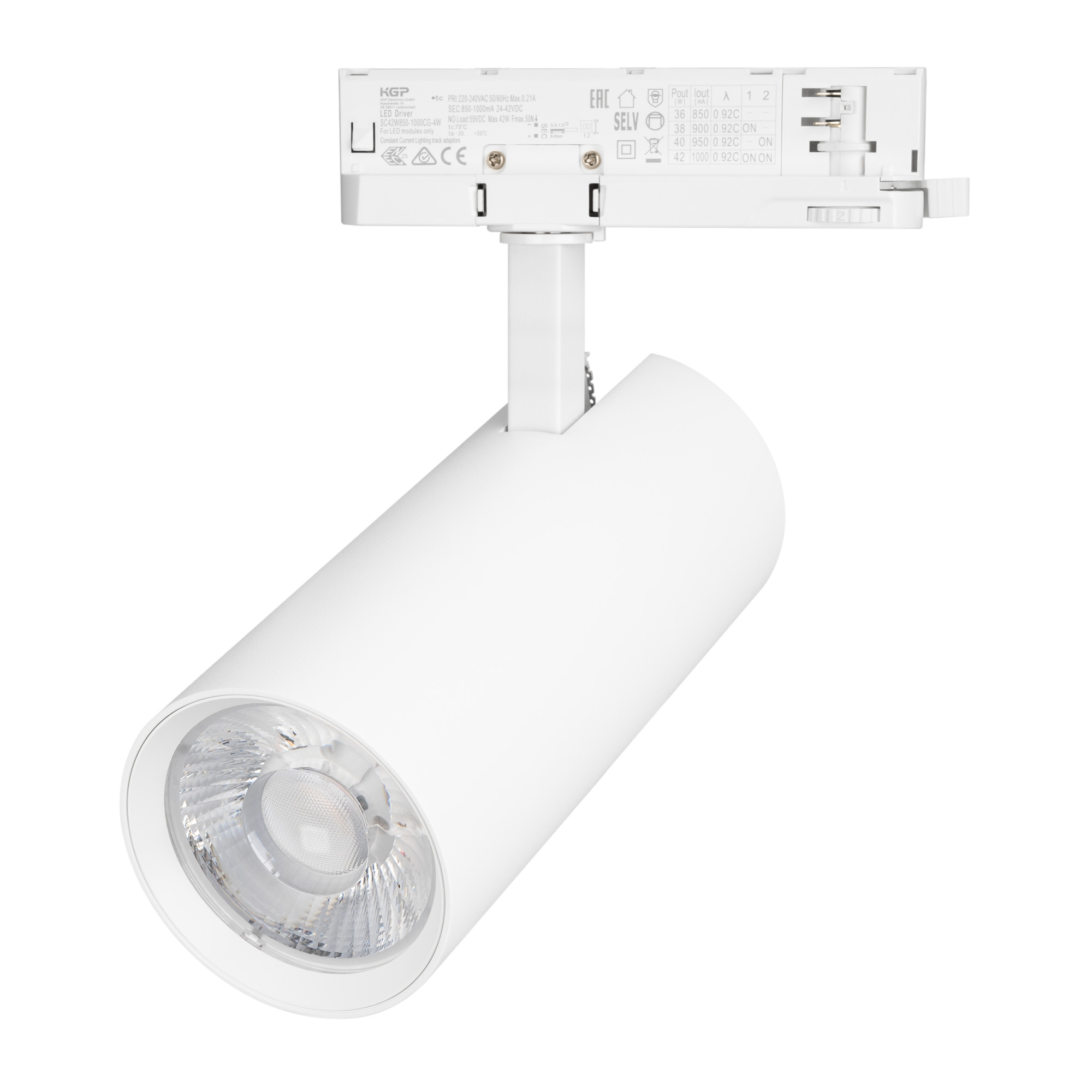 Arlight Светильник LGD-GERA-4TR-R90-40W Warm3000 (WH, 36 deg, 230V) (Arlight, IP20 Металл, 5 лет) 055165