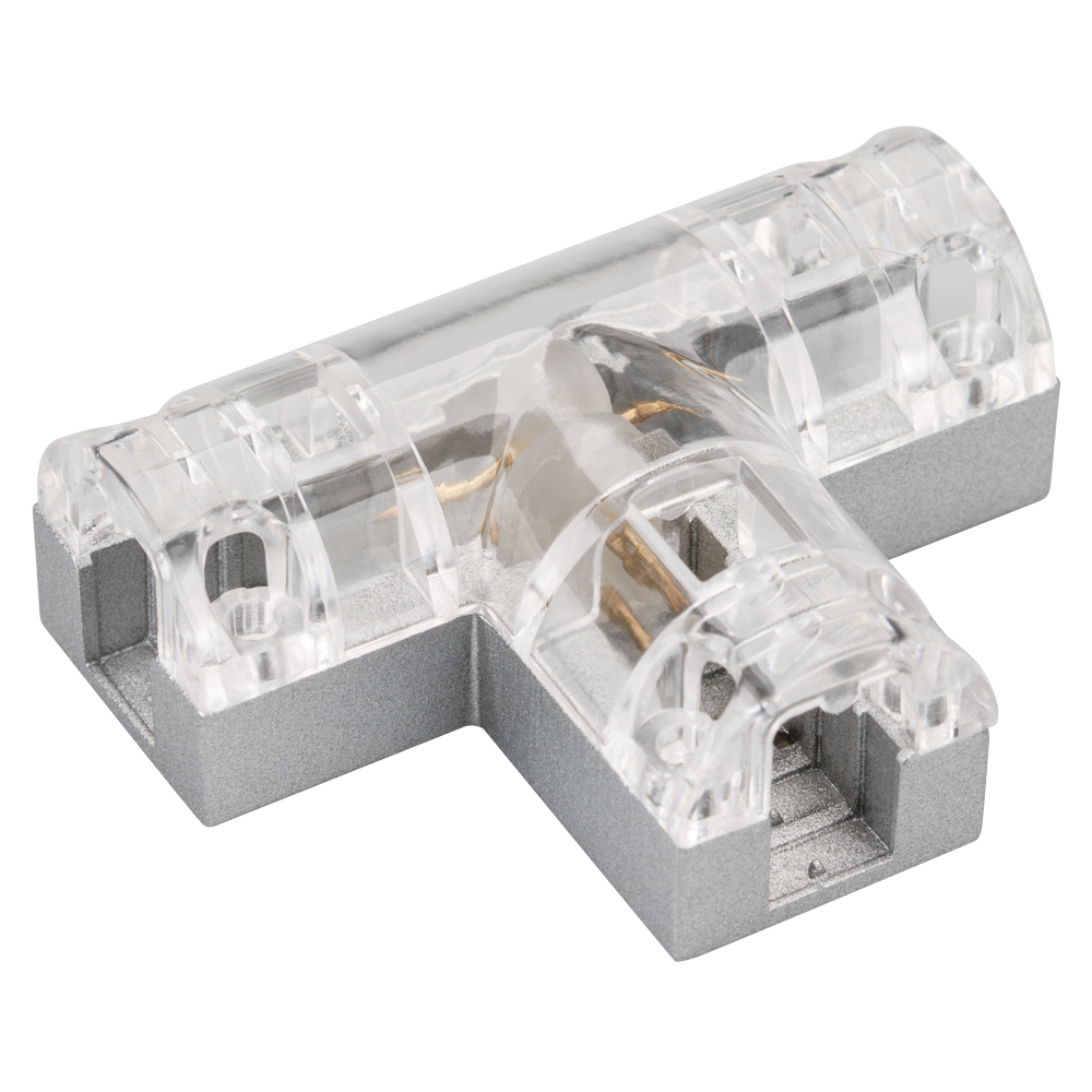 Соединитель тройной ARL-CLEAR-Mini-2x90 (16x8mm) (Arlight, Металл) 022706
