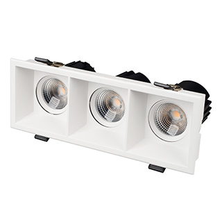 Arlight Светильник MS-FLOW-BUILT-S230x85-3x6W Warm3000 (WH, 15 deg, 230V) (Arlight, IP20 Металл, 5 лет) 060926