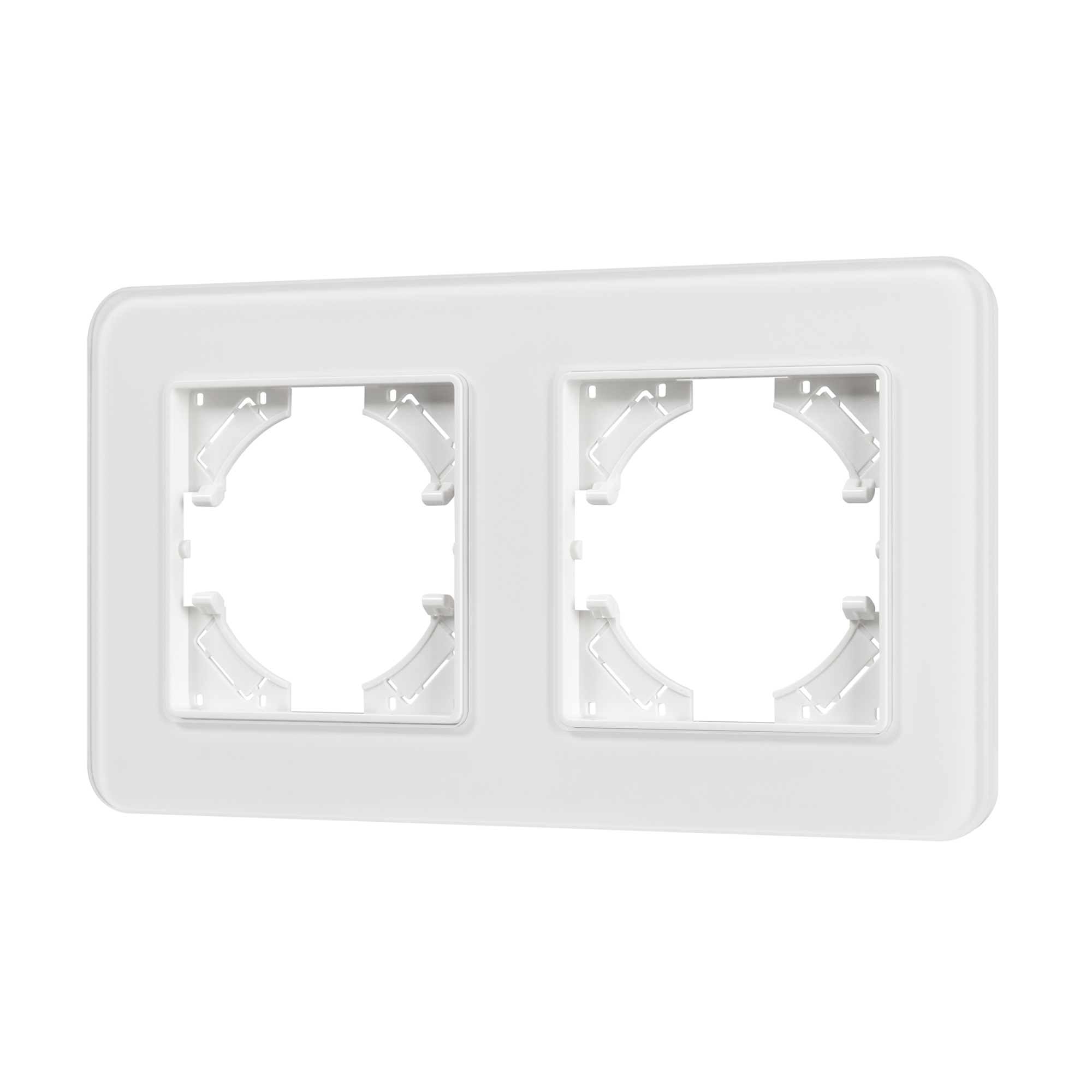 Рамка стеклянная FRM-OMALI-SFGS-2-WH (Arlight, -) 049708