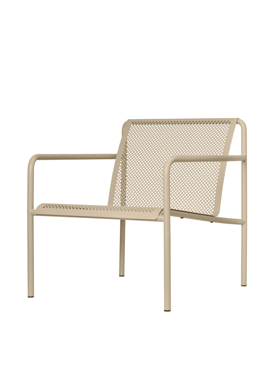 Ferm Living Ferm Living Dapple Lounge Chair with Arms - Cashmere