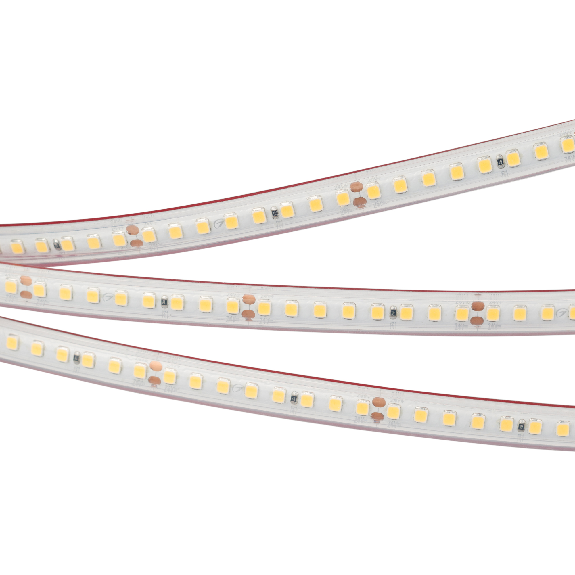 Arlight Светодиодная лента RTW 2-5000PS 24V Warm3000 2x (2835, 160 LED/m, LUX) (Arlight, 12 Вт/м, IP67) 024544