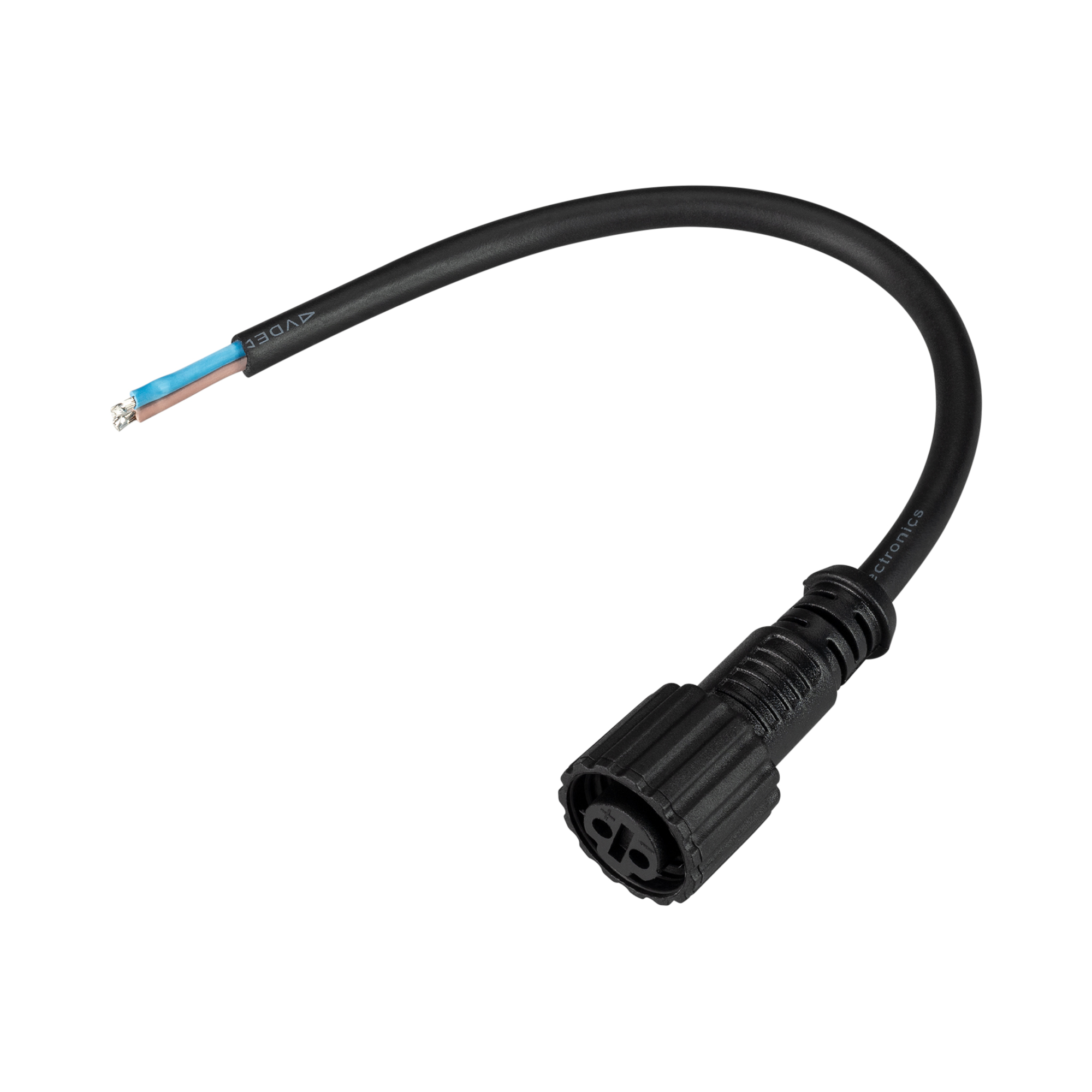 Arlight Коннектор питания ARD-PRO-F-SPI Black (Ardecoled, Закрытый) 031547