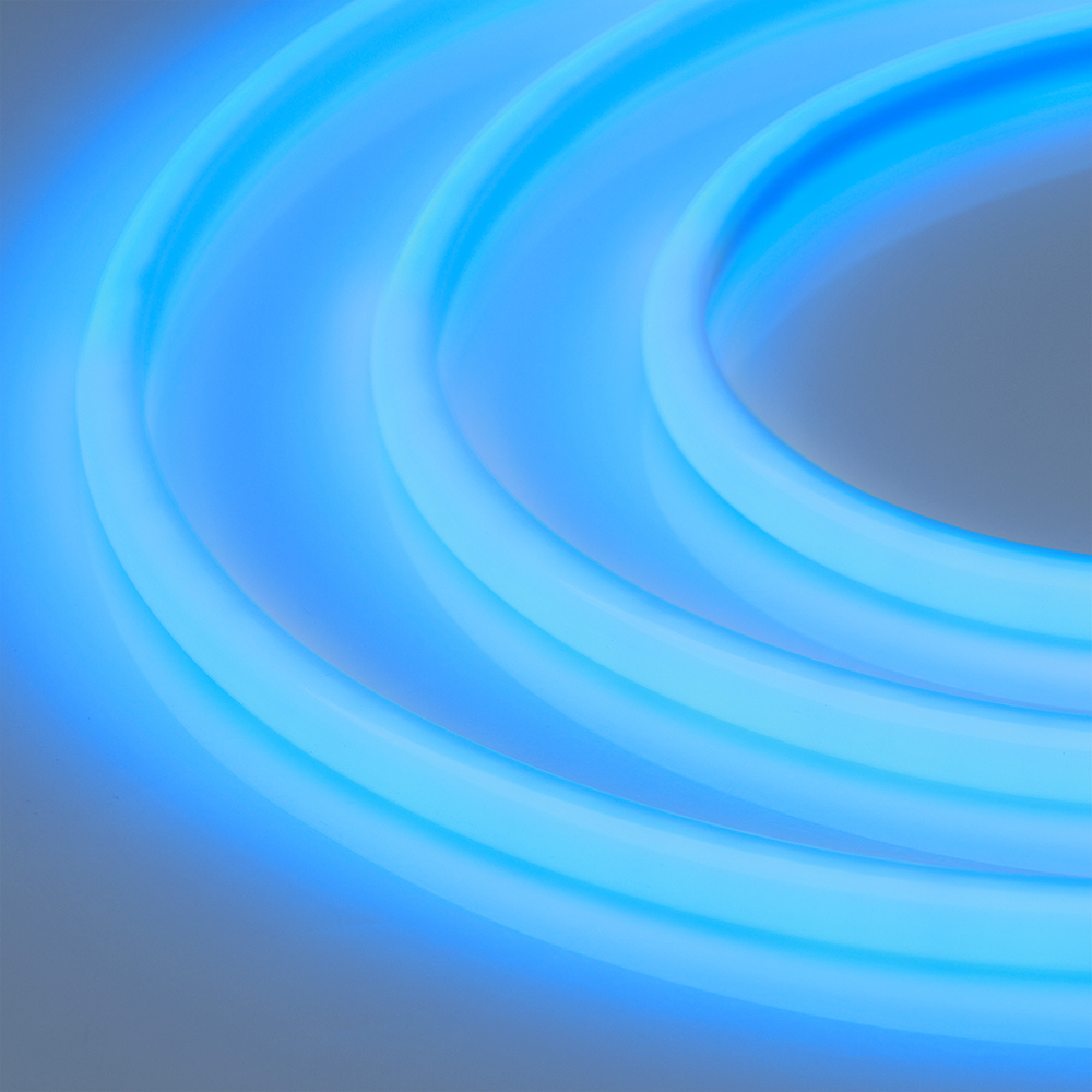 Светодиодная лента RTW-5000PWT 24V Blue 13mm (2835, 180 LED/m, High Temp) (Arlight, 14.4 Вт/м, IP68) 026165(1)