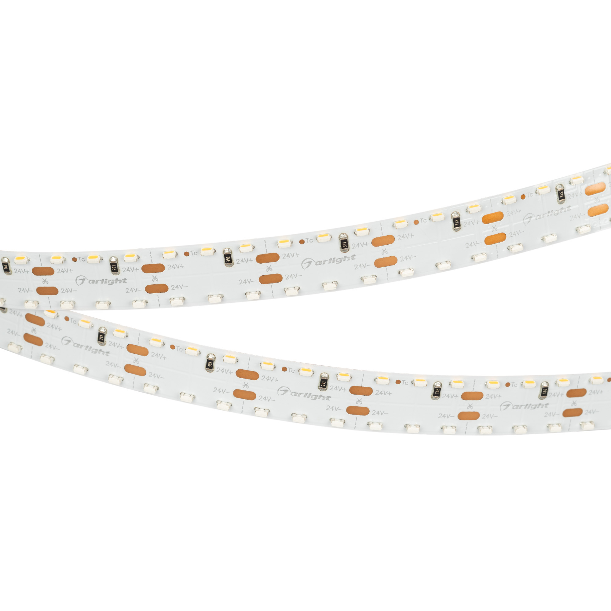 Arlight Светодиодная лента RS 2-5000 24V Warm2700 2x2 15mm (3014, 240 LED/m, LUX) (Arlight, 19.2 Вт/м, IP20) 024472