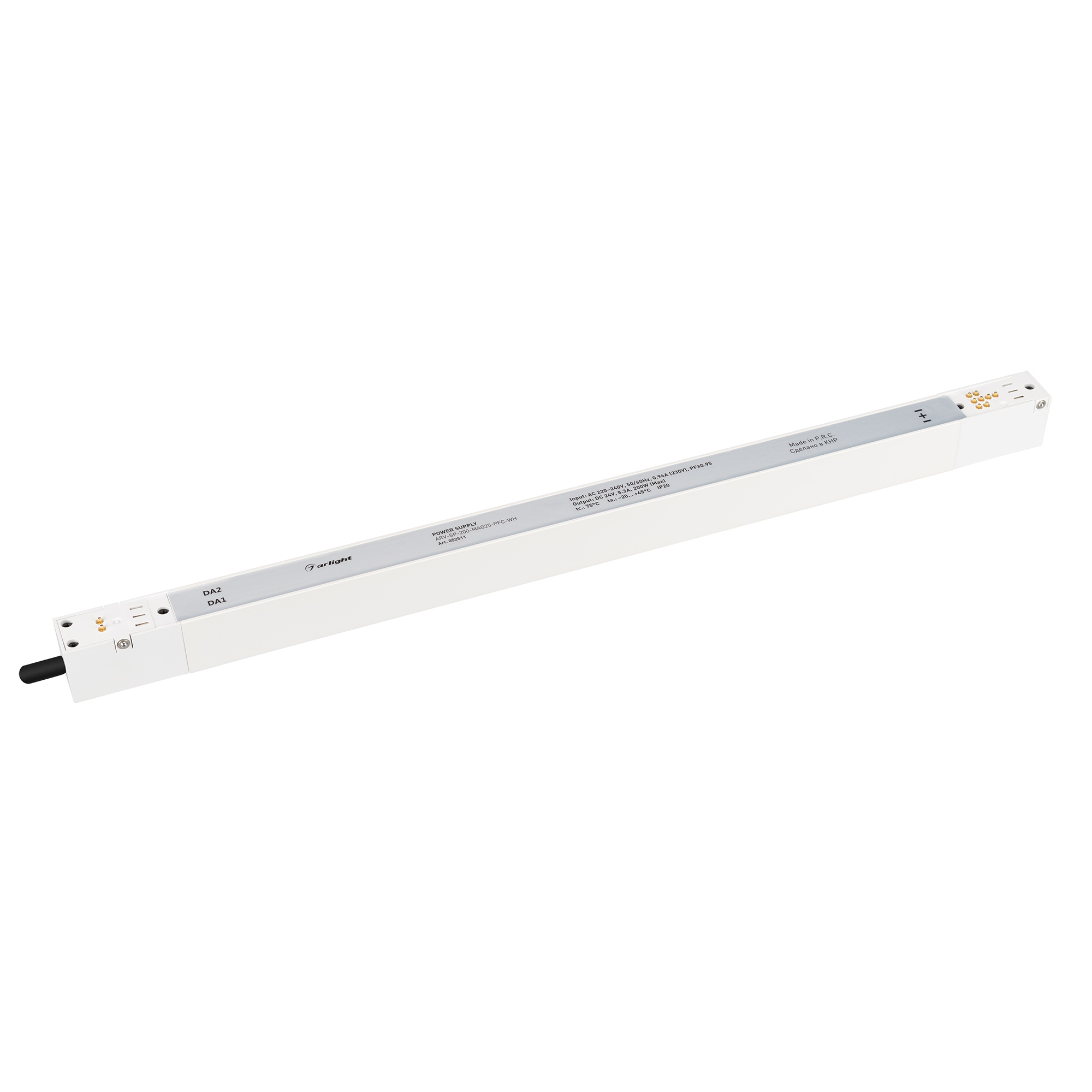 Arlight Блок питания ARV-SP-200-MAG25-PFC-WH (24V, 8.3A, 200W) (Arlight, IP20 Пластик, 5 лет) 052511
