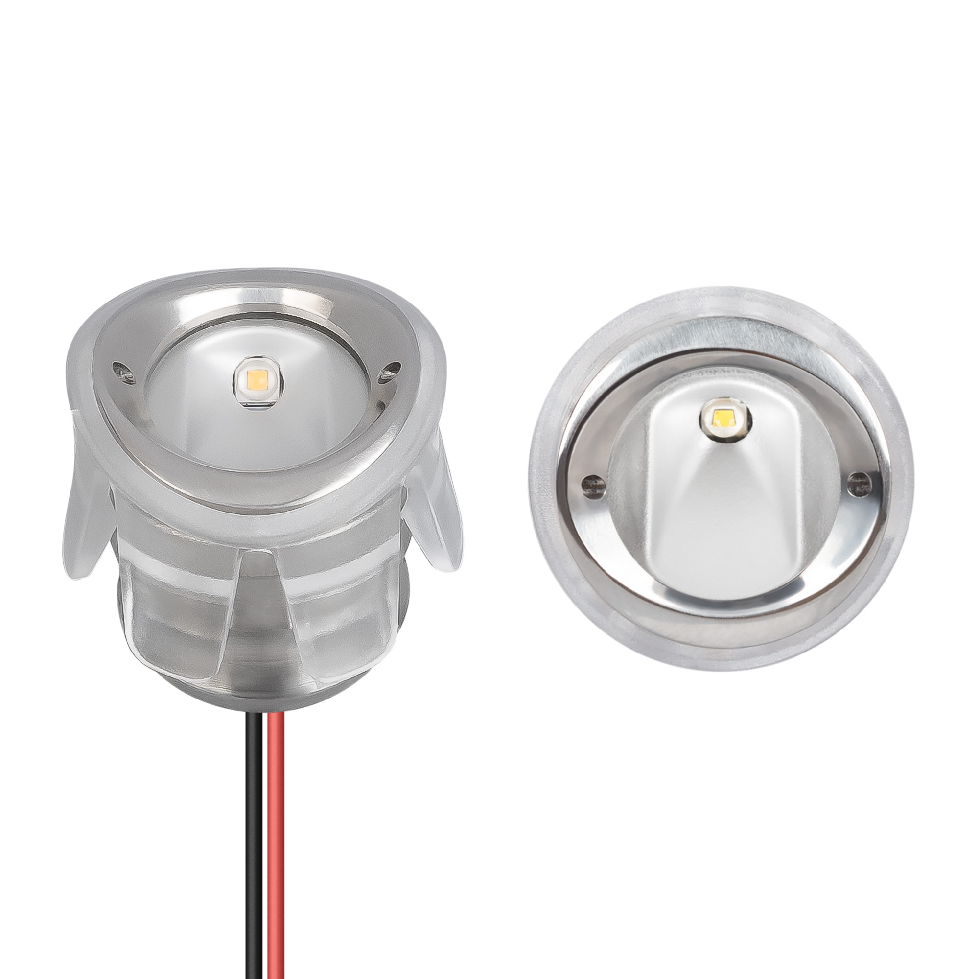 Arlight Светильник ALT-LODESTAR-HANDRAIL-R27-1.5W Warm3000 (SL, 30x60 deg, 12-24V) (Arlight, IP67 Металл, 3 года) 043243