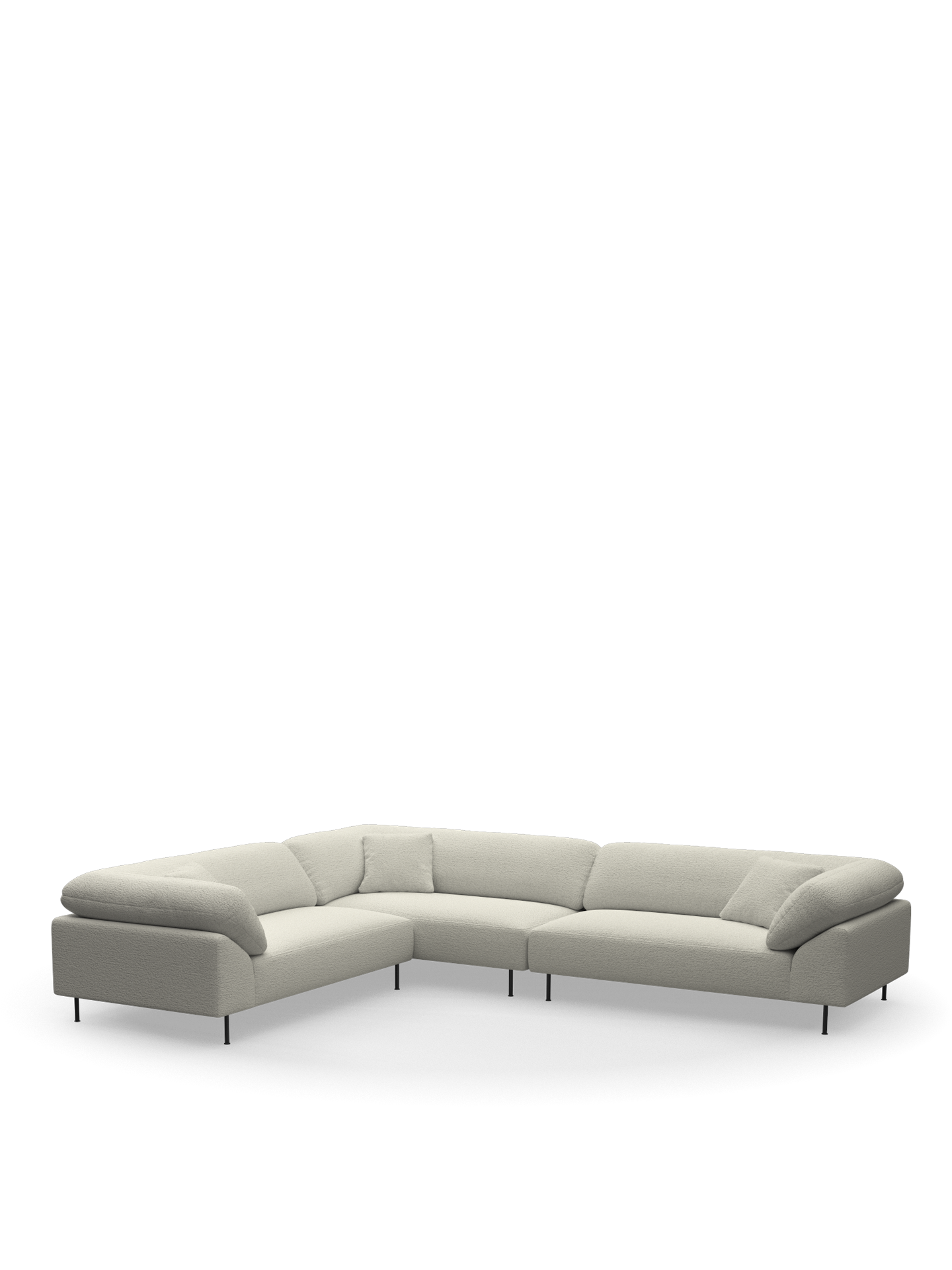 WOUD WOUD Collar sectional 7 - Off white
