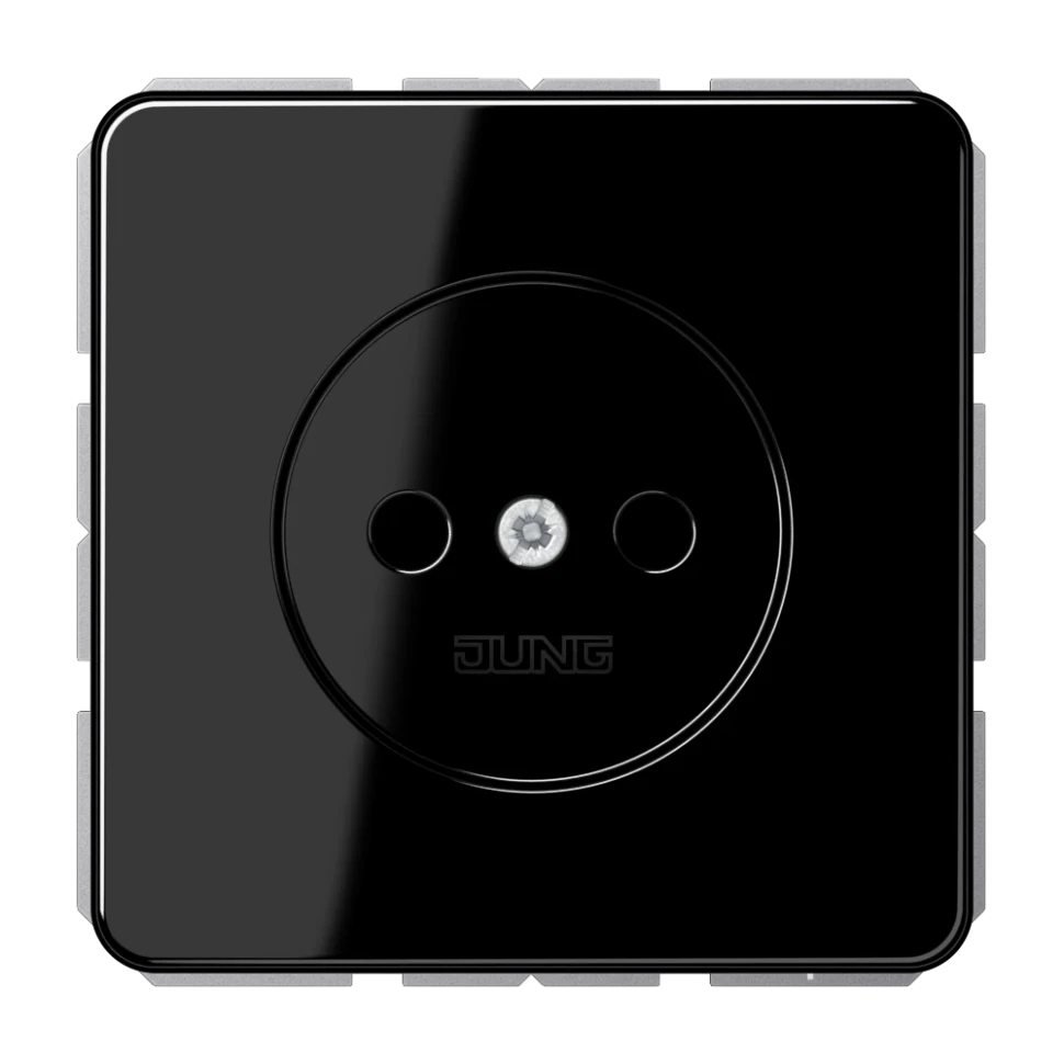 Jung Розетка 2-полюсная без заземляющего контакта, CD1510NSW CD1510NSW