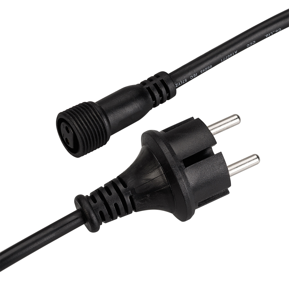 Arlight Шнур питания ARD-PRO-BALL-LIVE-1.5M Black (230V, 1.6A) (Ardecoled, Закрытый) 025653