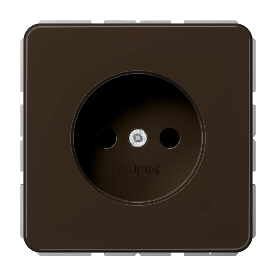 Jung Розетка 2-полюсная без заземляющего контакта, CD1510NBR CD1510NBR