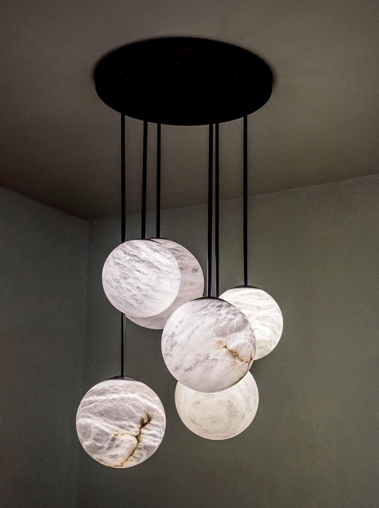 United Alabaster SINGLE MOON